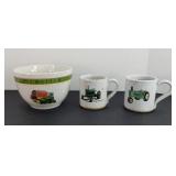JOHN DEERE BOWLS & CUPS
