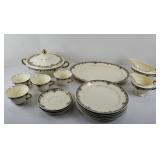 SMITH PHILLIPS PRINCESS IVORY CHINA SET