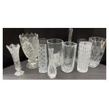 CRYSTAL & OTHER VASES