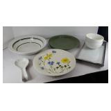 SERVING BOWLS & PLATES