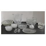 CRYSTAL SERVING PIECES & MORE