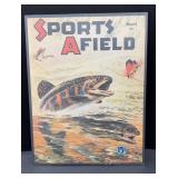 SPORTS AFIELD PRINT ON BOARD