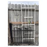 (7) SECTION OF DECORATIVE FENCE PANELS