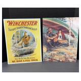BRISTOL & WINCHESTER METAL SIGNS