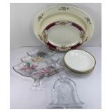 ASSTD CHINA & CHRISTMAS SERVING PIECES