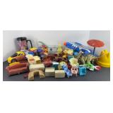 DOLL FURNITURE & OTHER TOYS