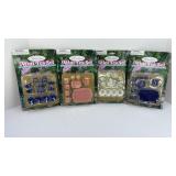 (4) NEW OLD STOCK CHILDS MINIATURE TEA SETS