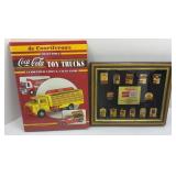 COCA-COLA COLLECTOR BOOKS, 1992 OLYMPIC PIN SET