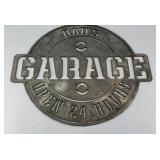 DADS GARAGE SIGN HEAVY METAL