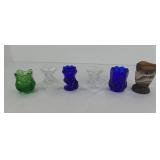 (6) VINTAGE TOOTHPICK HOLDERS