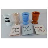 (4) HOPALONG CASSIDY BOYD TOOTHPICK HOLDERS