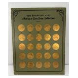 FRANKLIN MINT ANTIQUE CAR COINS