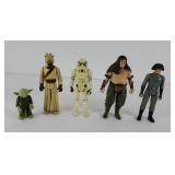 (5) STAR WARS FIGURINES  1977-1980