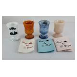 (4) HOPALONG CASSIDY BOYD TOOTHPICK HOLDERS