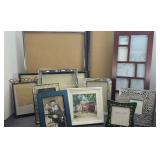 LARGE ASSORTMENT OF PICTURE FRAMES