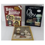 (3) COLLECTOR BOOKS: POTTERY & CHINA