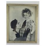 SHIRLEY TEMPLE FRAMED PHOTO