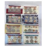 (8) US MINT PROOF SETS