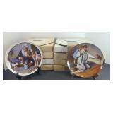 (8) NORMAN ROCKWELL COLLECTOR PLATES