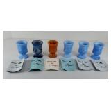 (6) HOPALONG CASSIDY BOYD TOOTHPICK HOLDERS