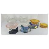 INDIANA GLASS & OTHER HEN ON NEST PARTS