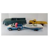 NYLINT TRUCK W/ BOAT & TRAILER