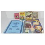 (2) ANTIQUE BOOKS & (4) CHILDS BOOKS