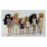 (6) VINTAGE BARBIE DOLLS
