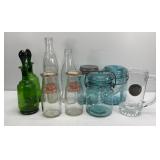 CANNING JARS, COLLECTOR BOTTLES & CRUETS