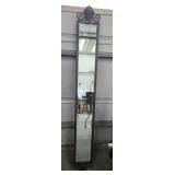 HEAVY BEVELED GLASS DECORATIVE MIRROR
