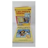 (2) COLLECTOR BOOKS: CHILDRENS DISHES & TOYS