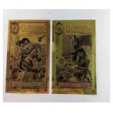 (2) 1/2000 TROY OUNCE 24 KARAT GOLD