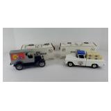 (2) ERTL DIECAST BANKS CHEVROLET