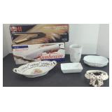 SUNBEAM GARMENT STEAMER, CURLING IRON & MORE