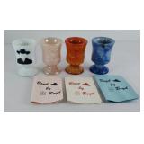 (4) HOPALONG CASSIDY BOYD TOOTHPICK HOLDERS