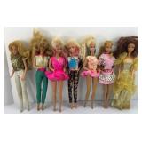 (7) VINTAGE BARBIE DOLLS