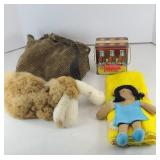 PLUSHIE & COCA COLA TIN