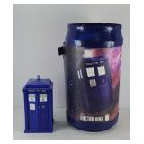 DOCTOR WHO TARDIS BANK & TRASH CAN