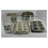 BAKING PANS, MUFFIN TINS