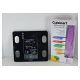 CUISINART KNIFE SET & DIGITAL SCALE
