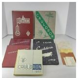 FRANKFORT HS CAULDRON YEAR BOOKS &  REPORT CARDS