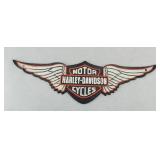 CAST IRON HARLEY DAVIDSON SIGN