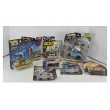 (8) NASCAR HOT WHEEL DIECAST CARS