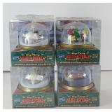 FROSTY, CHARLIE BROWN & RUDOLPH ORNAMENTS