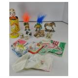 CHILDS TOYS AND HANDKERCHIEFS