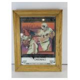 ST LOUIS CARDINALS MIRRORED SIGN 1980