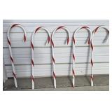 CANDY CANE YARD DECOR