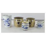 SHERIDAN & LEBANON CROCKS, DELFT TOOTHPICKER