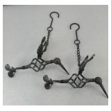 (2) HUMMINGBIRD DECORATIONS