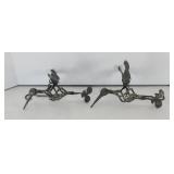 CAST METAL BIRD DECOR